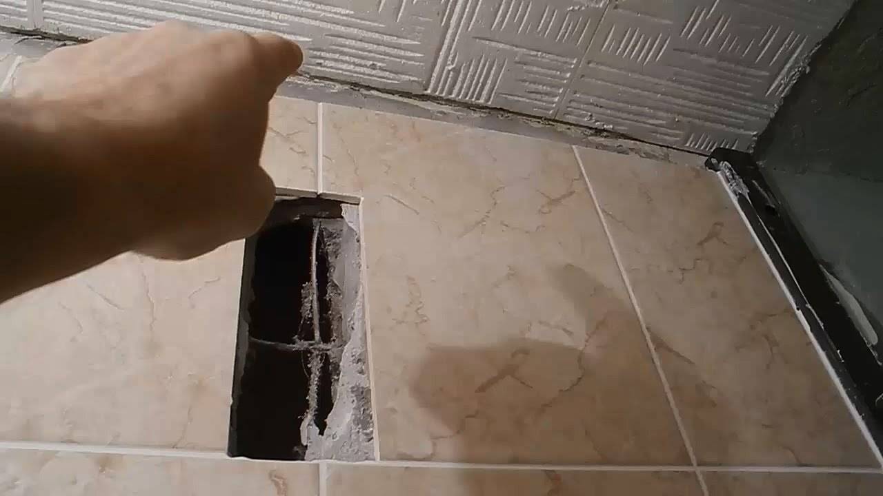 Монтируем вентилятор прямо по плитке ч.1 смотреть онлайн