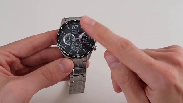 Reloj PULSAR PZ5031X1 Cronografo SOLAR смотреть онлайн