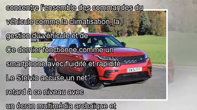 - Alfa Romeo Stelvio vs Land Rover Velar : le feu et la glace смотреть онлайн