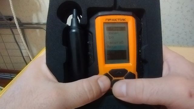 эхолот Практик 6м настройка режима ПРО по ловле мирной рыбы смотреть онлайн