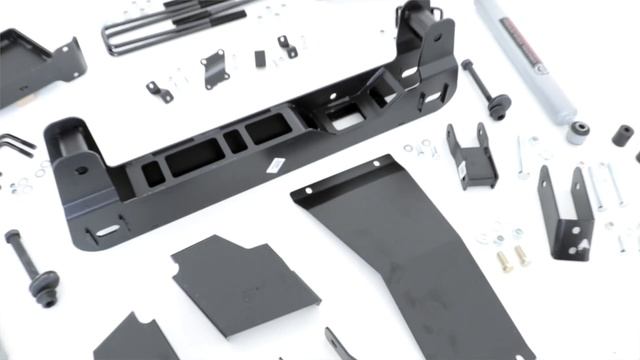 2019 GMC Sierra 1500 AT4 4-inch Suspension Lift Kit By Rough Country