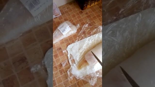 Феле минтая в ледяном кляре. смотреть онлайн