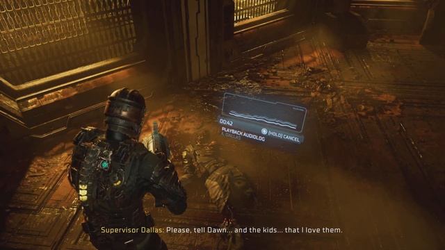 Supervisor Dallas stops himself from turning into a necromorph - Dead Space Remake смотреть онлайн