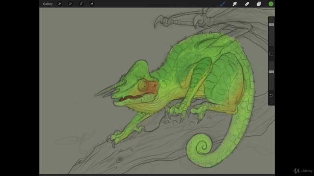 The Digital Painting. Lesson 12. Photorealistic Style. Part 75 - Local Colors смотреть онлайн