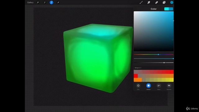 The Digital Painting. Lesson 07. Painting Excercises. Part 39 - Painting Glowing Objects смотреть онлайн