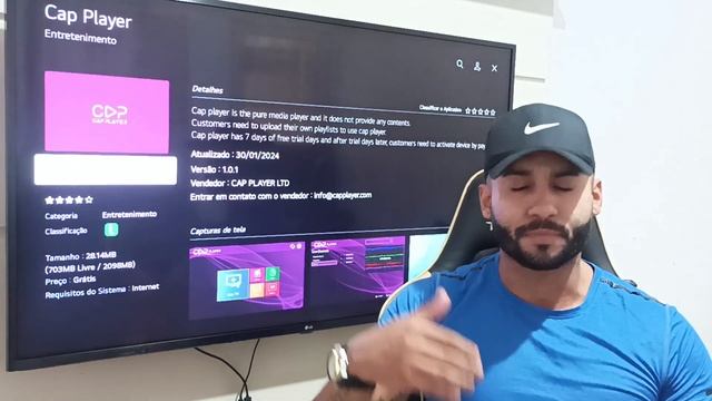 ✅ATUALIZOU CAP PLAYER UM DOS MELHORES APPS PARA SUA SMARTV LG E SAMSUNG 4K SEM PALAVRAS PRA ELE!!! смотреть онлайн
