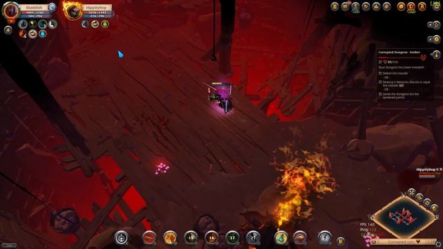 Albion Online - Corrupted Dungeon - STALKER - Daybreaker vs Badon смотреть онлайн