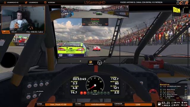 iRacing 17S1 - #MGTOval - Gen6 @ Darlington - [5/6] смотреть онлайн