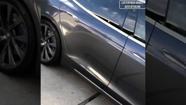 Customer Start off with Sealant Protection before Offer Ceramic Coating *Tesla Model S* - Detailing смотреть онлайн