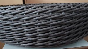 Лежанка для животных своими руками. Окончание плетения. Что в итоге получилось?