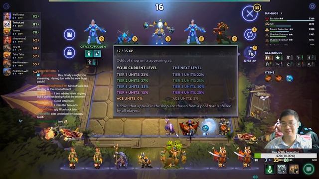 UNKILLABLE JULL BUILD! Druids + Healers + Trolls! | Dota Underlords смотреть онлайн