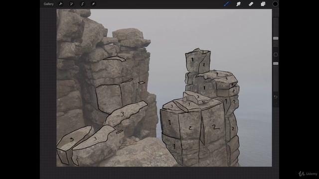 The Digital Painting. Lesson 05. Basic Painting Skills. Part 26 - Mastering Values смотреть онлайн