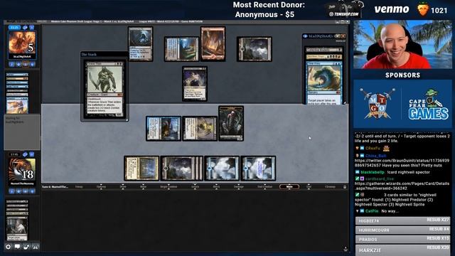 3-0 Deck Meets 0-3 Player | Modern Cube Draft [MTGO] смотреть онлайн