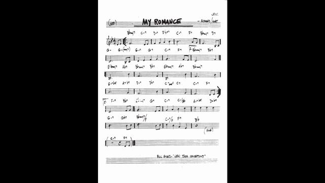 My Romance (Richard Rodgers & Lorenz Hart) Backing Track