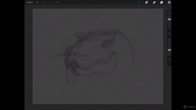The Digital Painting. Lesson 10. Inking Style. Part 57 - Penciling смотреть онлайн