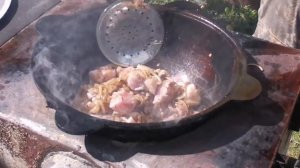 Правильный плов со свининой. В КАЗАНЕ.!