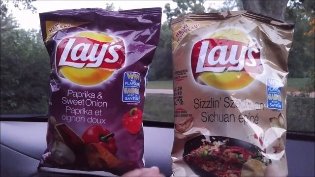 Lay's Canada NEW 'Sizzlin' Szechuan vs Paprika & Sweet Onion Chips August 2017 смотреть онлайн