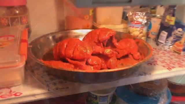 HUMMUS / whole chicken roast without oven in double grill pan / unboxing double grill pan смотреть онлайн