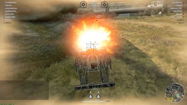 Crossout v0.3.1 - 5500 ом - КР "Сверчок 17М" смотреть онлайн