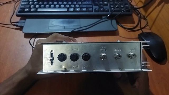 Hybrid Cable TV Amplifier Optical Receiver Fiber Node II Gain & Slope II Enlighten Momin. смотреть онлайн