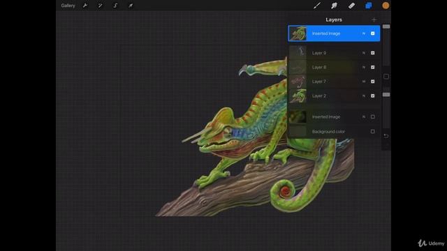 The Digital Painting. Lesson 12. Photorealistic Style. Part 82 - Adding a Background смотреть онлайн
