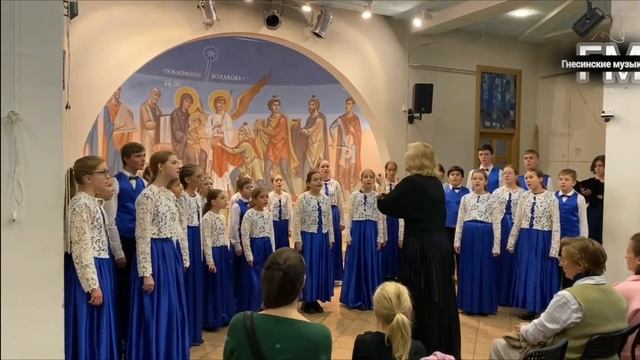 «Богородице Дево, радуйся» - муз. Н. Рогожкиной - хор "Московские колокольчики". смотреть онлайн