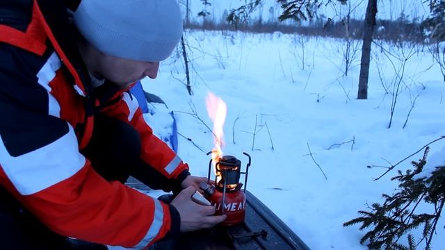 поход с примусом шмель и самодельной печкой / ремастер смотреть онлайн