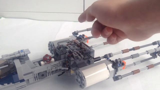 Custom Lego Star Wars Y-Wing Starfighter!! смотреть онлайн