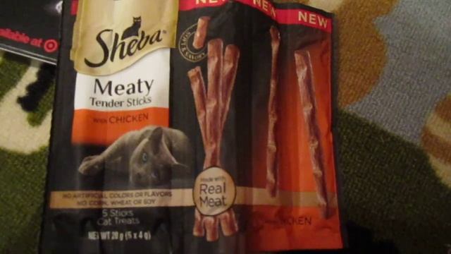Sheba Meaty Sticks Unboxing