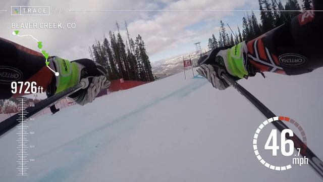 TRACE: 2014 Audi Birds of Prey | GoPro POV Giant Slalom смотреть онлайн