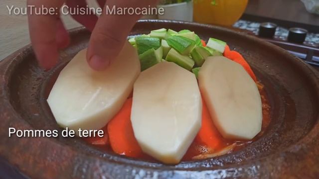 Tajine de Boeuf aux Légumes ‼️ Un Plat traditionnel par excellence de la Cuisine Marocaine 🔝👌 смотреть онлайн