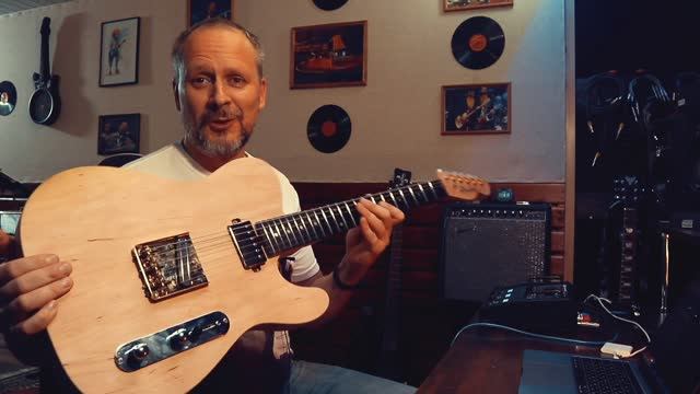 Перенесенные с YouTube / Пробуем новое тело для телекастера.