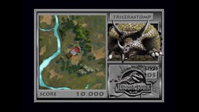 Jurassic Park Interactive Gameplay (3DO)
