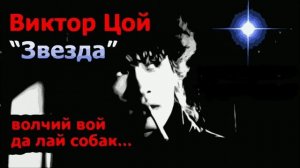 "В небе над нами горит звезда" Песня В.Цоя