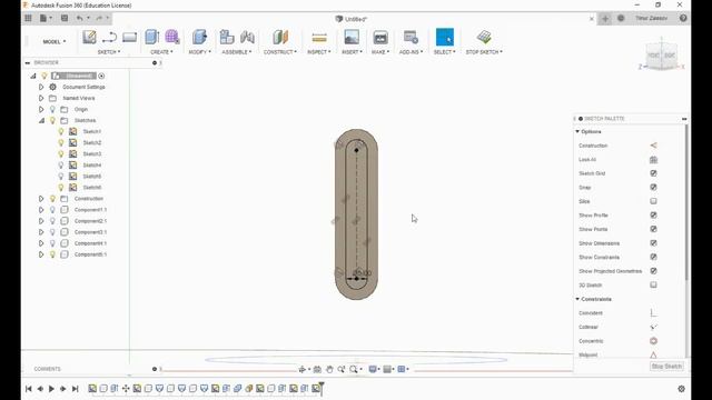 Табурет во Fusion 360 смотреть онлайн