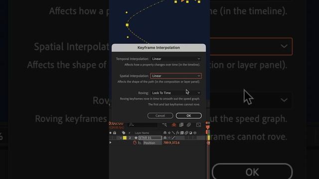 Curved Paths (Bezier) To Linear in After Effects смотреть онлайн