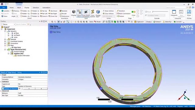 6) SMALL SLİDİNG - ELASTİC SLİP TOLERANCE - DİSTORSİON NEDİR ? ANSYS смотреть онлайн