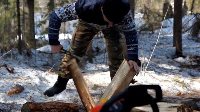 таёжный быт / весна /лесная зарисовка смотреть онлайн