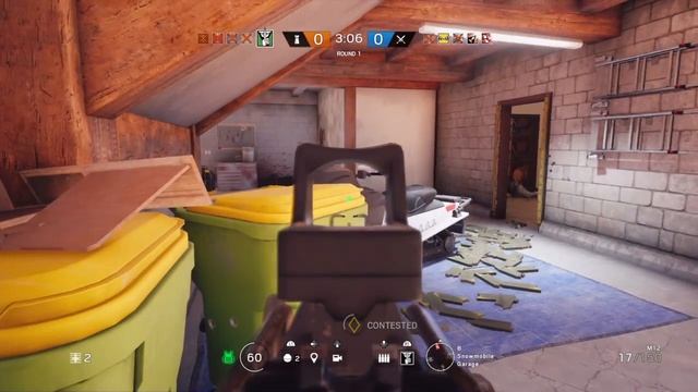 Clutch 1v4 w/ Caveira! Rainbow Six Siege Online Gameplay [PS4] смотреть онлайн