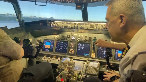 Влог#1005 Dream aero авиатренажер Boeing 737