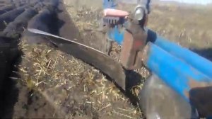 Целина мотоблоком! Плуг Монстр! 👍