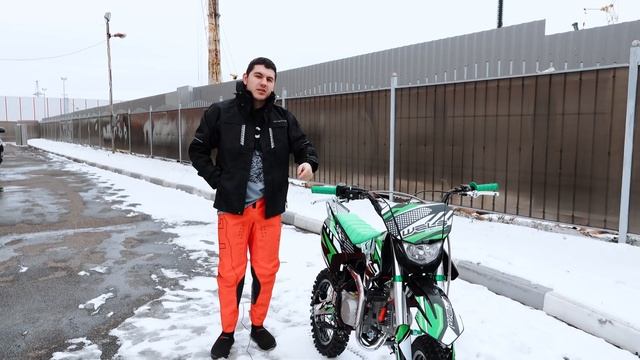 Самый дешевый питбайк с электростартером! Обзор WELS 125 смотреть онлайн