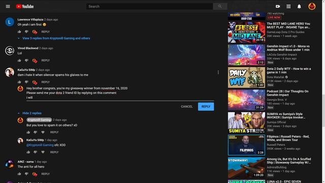 Giveaway Result November 16, 2020 + How to Claim the Prize For the Winner смотреть онлайн