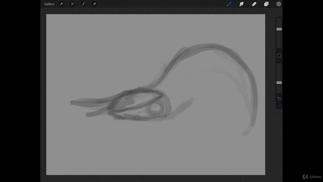 The Digital Painting. Lesson 12. Photorealistic Style. Part 72 - Rough Drawing смотреть онлайн