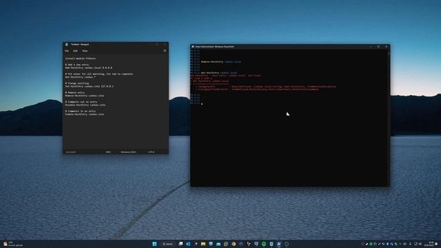 How to add the entry in the windows host file using PowerShell смотреть онлайн