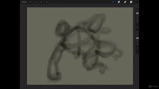 The Digital Painting. Lesson 09. Cell Shading Style. Part 45 - Underdrawing смотреть онлайн