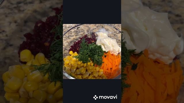 Простой салатик из свеклы. смотреть онлайн