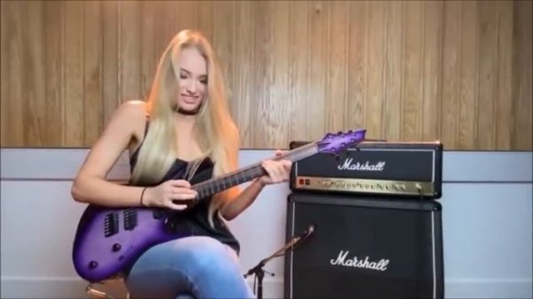 Most Amazing Guitarist in 2020 Showing her Skills  Originals & More ! Tribute to Sophie Lloyd