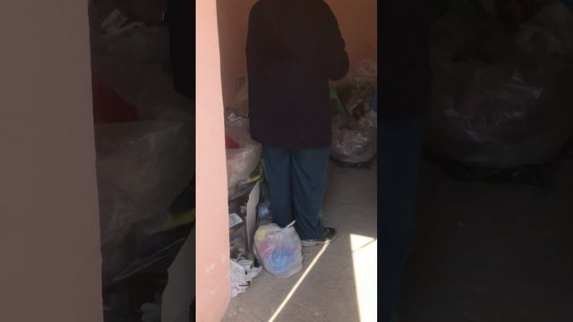 Сбор вторсырья 7 мая 2023 года (процесс, часть 1)