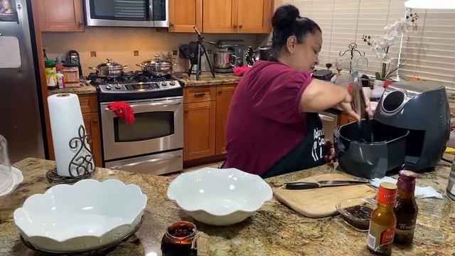 Teriyaki Chicken in the air fryer смотреть онлайн